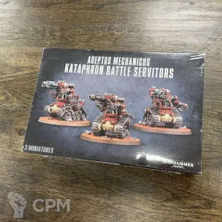Описание картинки Adeptus Mechanicus: Kataphron Battle Servitors от Alamentar по цене 7 900руб | Свободный Рынок Миниатюр - СРМ