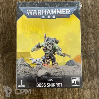 Описание картинки Orks: Boss Snikrot от Alamentar по цене 5 900руб | Свободный Рынок Миниатюр - СРМ