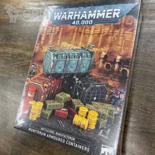 Описание картинки Battlezone: Manufactorum. Munitorum Armoured Containers от Alamentar по цене 7 400руб | Свободный Рынок Миниатюр - СРМ