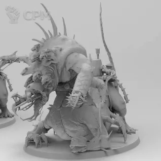 Описание картинки Hell Pit Abomination от Naggaroth Night по цене 3 000руб | Свободный Рынок Миниатюр - СРМ