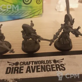 Описание картинки Dire Avengers от Ar4i по цене 3 000руб | Свободный Рынок Миниатюр - СРМ