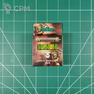 Описание картинки Orruk Warclans Dice 4ed. от Vault Boy по цене 3 698руб | Свободный Рынок Миниатюр - СРМ