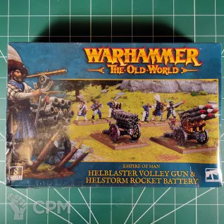 Описание картинки Empire Of Man Helblaster Volleygun Helstorm Battery от Vault Boy по цене 5 698руб | Свободный Рынок Миниатюр - СРМ