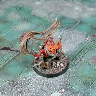 Описание картинки Blades of Khorne Bloodstoker от Каджит по цене 2 998руб | Свободный Рынок Миниатюр - СРМ