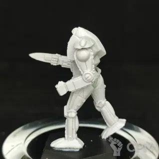Описание картинки Excalibur EXC-B2 (70 тонн) от Dwarf Pirate Foundry по цене 400руб | Свободный Рынок Миниатюр - СРМ