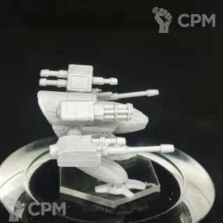 Описание картинки Ebon Jaguar Alt.Con A (65 тонн) от Dwarf Pirate Foundry по цене 400руб | Свободный Рынок Миниатюр - СРМ