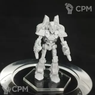 Описание картинки Phoenix Hawk PHX-3D (45 тонн) от Dwarf Pirate Foundry по цене 400руб | Свободный Рынок Миниатюр - СРМ