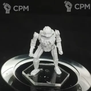 Описание картинки Javelin JVN-11D (30 тонн) от Dwarf Pirate Foundry по цене 350руб | Свободный Рынок Миниатюр - СРМ