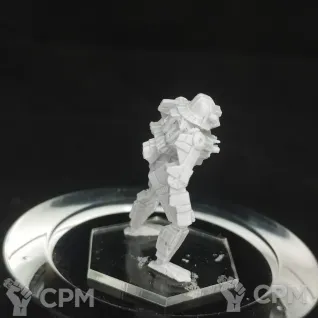 Описание картинки Javelin JVN-11D (30 тонн) от Dwarf Pirate Foundry по цене 350руб | Свободный Рынок Миниатюр - СРМ