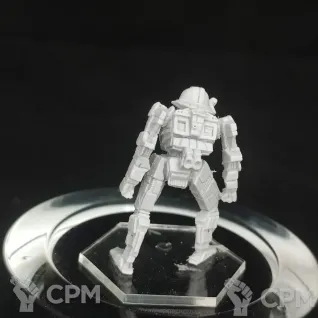 Описание картинки Javelin JVN-11D (30 тонн) от Dwarf Pirate Foundry по цене 350руб | Свободный Рынок Миниатюр - СРМ