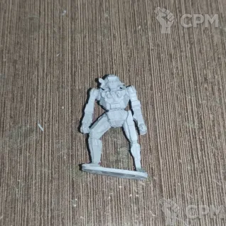 Описание картинки Javelin JVN-11D (30 тонн) от Dwarf Pirate Foundry по цене 350руб | Свободный Рынок Миниатюр - СРМ