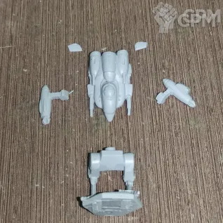 Описание картинки Black Python (75 тонн) от Dwarf Pirate Foundry по цене 450руб | Свободный Рынок Миниатюр - СРМ