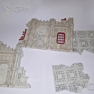 Описание картинки Sub-cloister из Battlezone: Manufactorum от Verz по цене 2 500руб | Свободный Рынок Миниатюр - СРМ