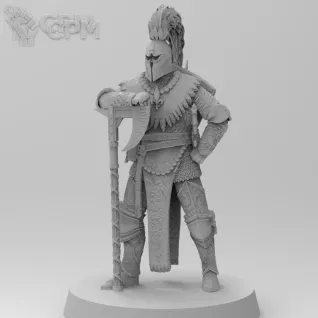 Описание картинки The Green Knight от Naggaroth Night по цене 600руб | Свободный Рынок Миниатюр - СРМ
