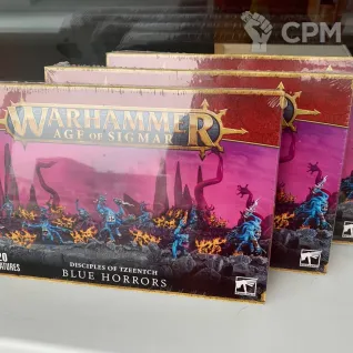 Описание картинки Blue Horrors - 1 шт. от Eisenberg87 по цене 4 000руб | Свободный Рынок Миниатюр - СРМ