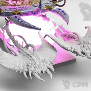 Описание картинки Burning Chariot of Tzeentch от Naggaroth Night по цене 1 500руб | Свободный Рынок Миниатюр - СРМ