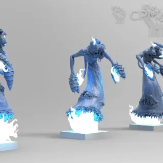 Описание картинки Flamers of Tzeentch от Naggaroth Night по цене 600руб | Свободный Рынок Миниатюр - СРМ