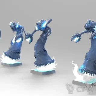 Описание картинки Flamers of Tzeentch от Naggaroth Night по цене 600руб | Свободный Рынок Миниатюр - СРМ