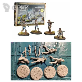 Описание картинки Minutemen posse от Old curiosity shop по цене 1 390руб | Свободный Рынок Миниатюр - СРМ