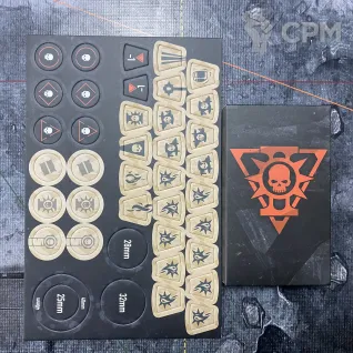 Описание картинки Sanctifiers token sheet + card pack от Slobarev  по цене 500руб | Свободный Рынок Миниатюр - СРМ