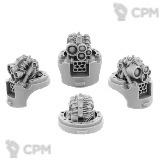 Описание картинки MECHANIC ADEPT KASTELAN ROBOTS ALTERNATIVE HEADS (2U) от TPC по цене 230руб | Свободный Рынок Миниатюр - СРМ