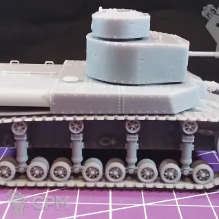 Описание картинки Советский средний танк Т-24 / масштаб 1:56/ 28 мм от DModels по цене 1 400руб | Свободный Рынок Миниатюр - СРМ
