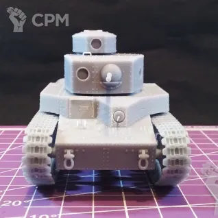 Описание картинки Советский средний танк Т-24 / масштаб 1:56/ 28 мм от DModels по цене 1 400руб | Свободный Рынок Миниатюр - СРМ