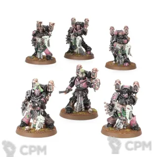 Описание картинки Набор миниатюр Warhammer 40000 EMPEROR'S CHILDREN: NOISE MARINES от Дауран по цене 6 200руб | Свободный Рынок Миниатюр - СРМ
