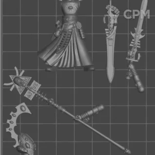Описание картинки Eldrad Ulthran от WAAAAAAGHshop по цене 350руб | Свободный Рынок Миниатюр - СРМ