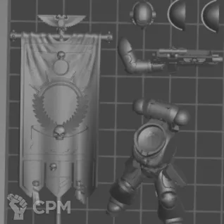 Описание картинки Primaris Ancient (cкан) от WAAAAAAGHshop по цене 350руб | Свободный Рынок Миниатюр - СРМ