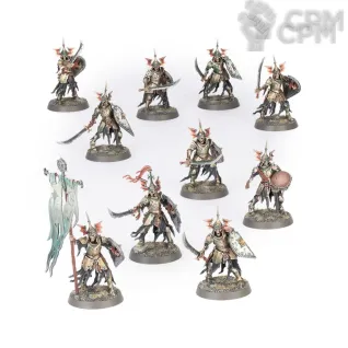 Описание картинки Набор миниатюр Warhammer Age of Sigmar SOULBLIGHT GRAVELORDS: BARROW GUARD от Дауран по цене 5 000руб | Свободный Рынок Миниатюр - СРМ