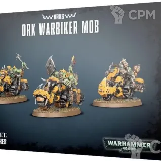 Описание картинки 11 ork boyz, 3 ork warbiker mob от Олег К по цене 4 000руб | Свободный Рынок Миниатюр - СРМ