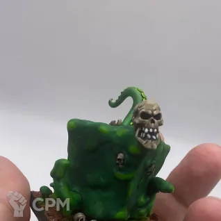 Описание картинки Ooze (chaos spawn) от Dark_Demogorgon по цене 2 500руб | Свободный Рынок Миниатюр - СРМ