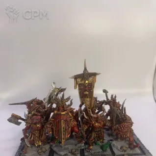 Описание картинки Chaos Warriors (Khorn) от Dark_Demogorgon по цене 4 000руб | Свободный Рынок Миниатюр - СРМ