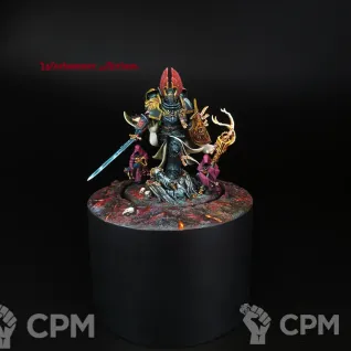 Описание картинки Warhammer 40,000. Lion El'Jonson. The Primarch of the Dark Angels. от Ярослав1709 по цене 1руб | Свободный Рынок Миниатюр - СРМ