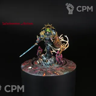 Описание картинки Warhammer 40,000. Lion El'Jonson. The Primarch of the Dark Angels. от Ярослав1709 по цене 1руб | Свободный Рынок Миниатюр - СРМ
