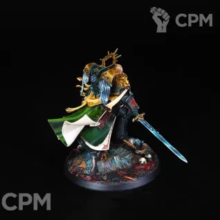 Описание картинки Warhammer 40,000. Lion El'Jonson. The Primarch of the Dark Angels. от Ярослав1709 по цене 1руб | Свободный Рынок Миниатюр - СРМ