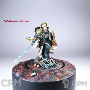 Описание картинки Warhammer 40,000. Lion El'Jonson. The Primarch of the Dark Angels. от Ярослав1709 по цене 1руб | Свободный Рынок Миниатюр - СРМ