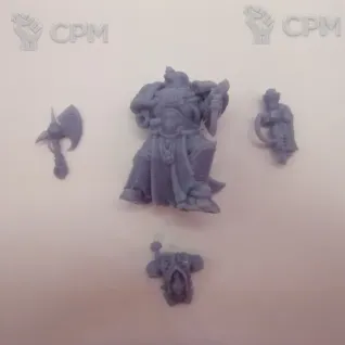 Описание картинки black templar castellan от White Rhino по цене 299руб | Свободный Рынок Миниатюр - СРМ