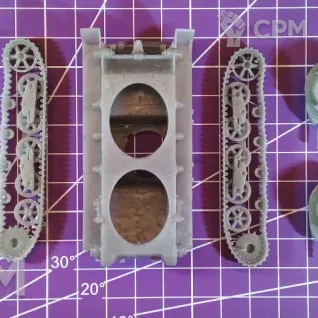 Описание картинки Немецкий легкий танк Panzer l b версия DAK / масштаб 1:56/ 28мм от DModels по цене 855руб | Свободный Рынок Миниатюр - СРМ