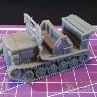 Описание картинки Японский тягач Type 98 Shi-Ke / масштаб 1:56/ 28мм от DModels по цене 600руб | Свободный Рынок Миниатюр - СРМ