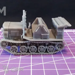 Описание картинки Японский тягач Type 98 Shi-Ke / масштаб 1:56/ 28мм от DModels по цене 600руб | Свободный Рынок Миниатюр - СРМ