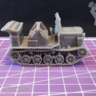 Описание картинки Японский тягач Type 98 Shi-Ke / масштаб 1:56/ 28мм от DModels по цене 600руб | Свободный Рынок Миниатюр - СРМ