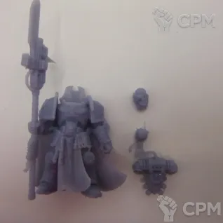 Описание картинки Deathwatch Watch Lord от White Rhino по цене 399руб | Свободный Рынок Миниатюр - СРМ