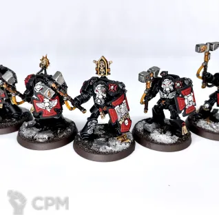 Описание картинки Black templars Terminator Assault squad от WAAAAAAGHshop по цене 500руб | Свободный Рынок Миниатюр - СРМ