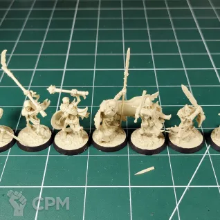 Описание картинки The Sepulchral Guard Могильная Стража от Каджит по цене 3 998руб | Свободный Рынок Миниатюр - СРМ