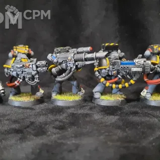 Описание картинки Space Marines Red Scorpions Devastator оригинал от Superguns по цене 3 500руб | Свободный Рынок Миниатюр - СРМ