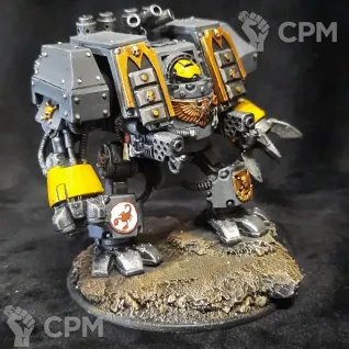Описание картинки Red Scorpions MK IV Venerable Dreadnought (оригинал) от Superguns по цене 2 800руб | Свободный Рынок Миниатюр - СРМ