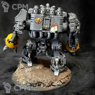 Описание картинки Red Scorpions MK IV Venerable Dreadnought (оригинал) от Superguns по цене 2 800руб | Свободный Рынок Миниатюр - СРМ