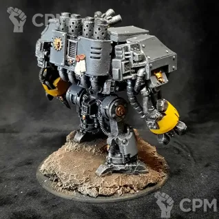 Описание картинки Red Scorpions MK IV Venerable Dreadnought (оригинал) от Superguns по цене 2 800руб | Свободный Рынок Миниатюр - СРМ